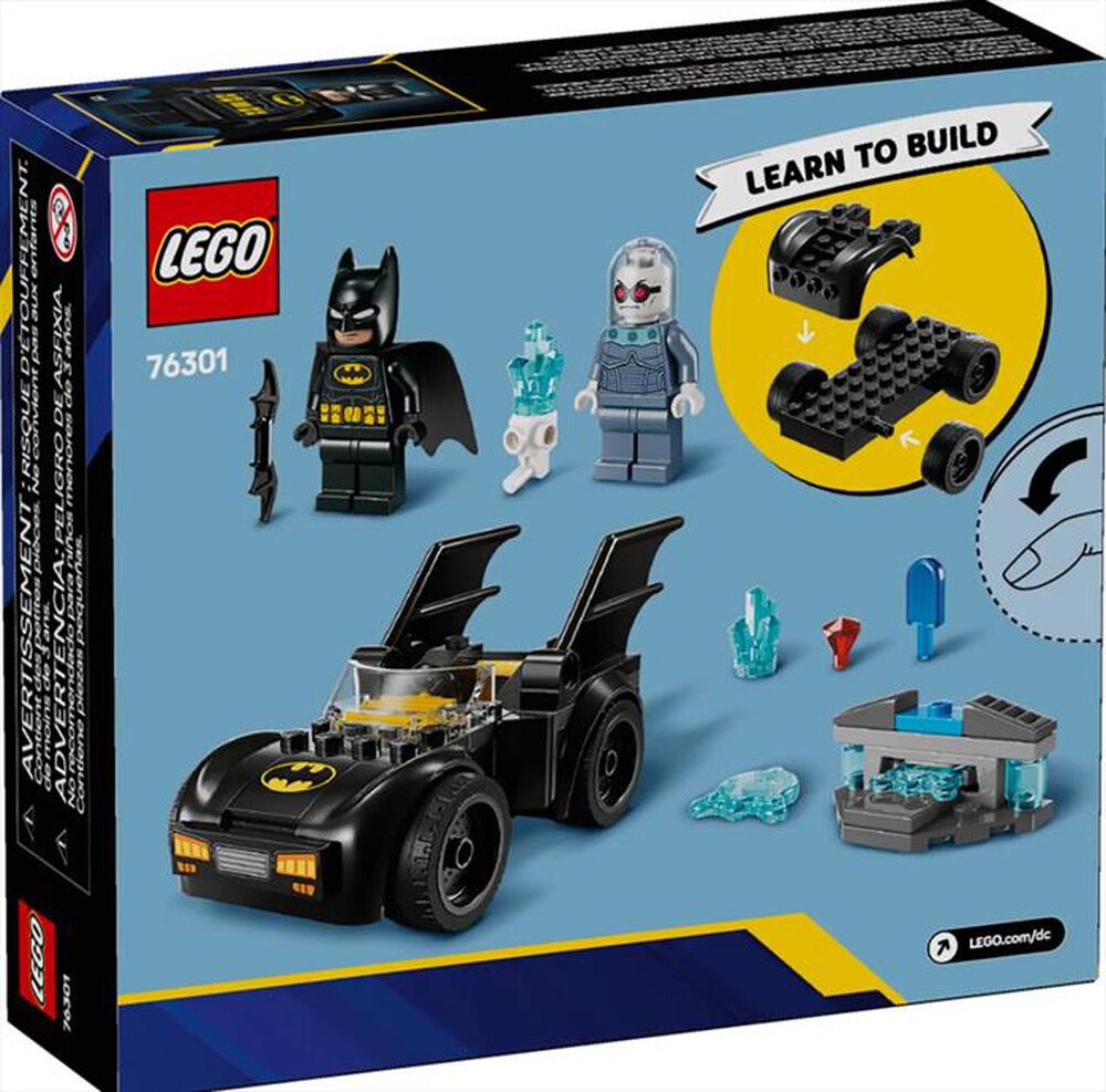 "LEGO - Batman e Batmobile contro Mr. Freeze - 76301-Multicolore"