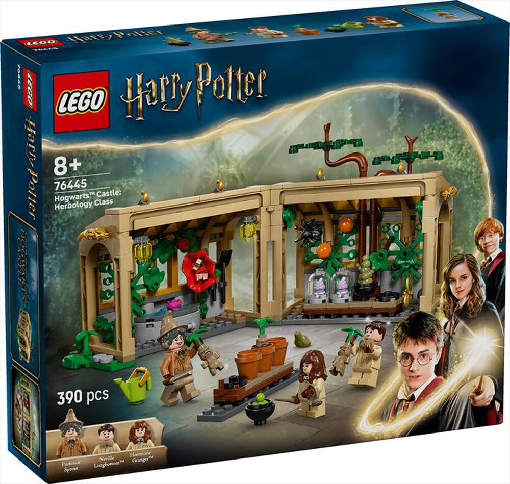 "LEGO - 76445 CASTELLO DI HOGWARTS: LEZIONE DI ERBOLOGIA-,"