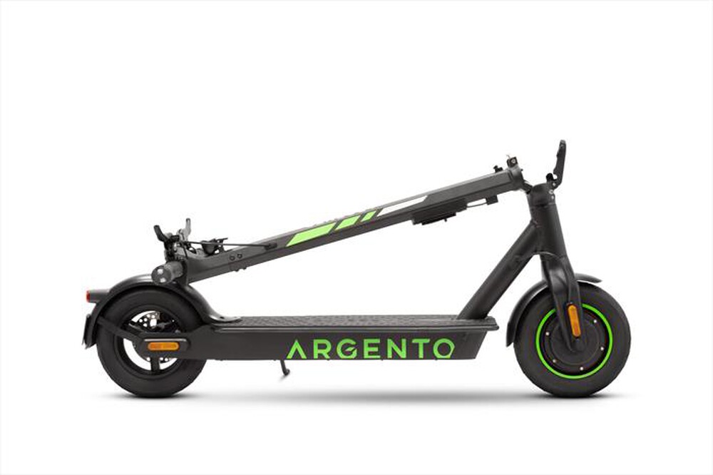 "ARGENTO - Monopattino elettrico AG 25-NERO/VERDE"