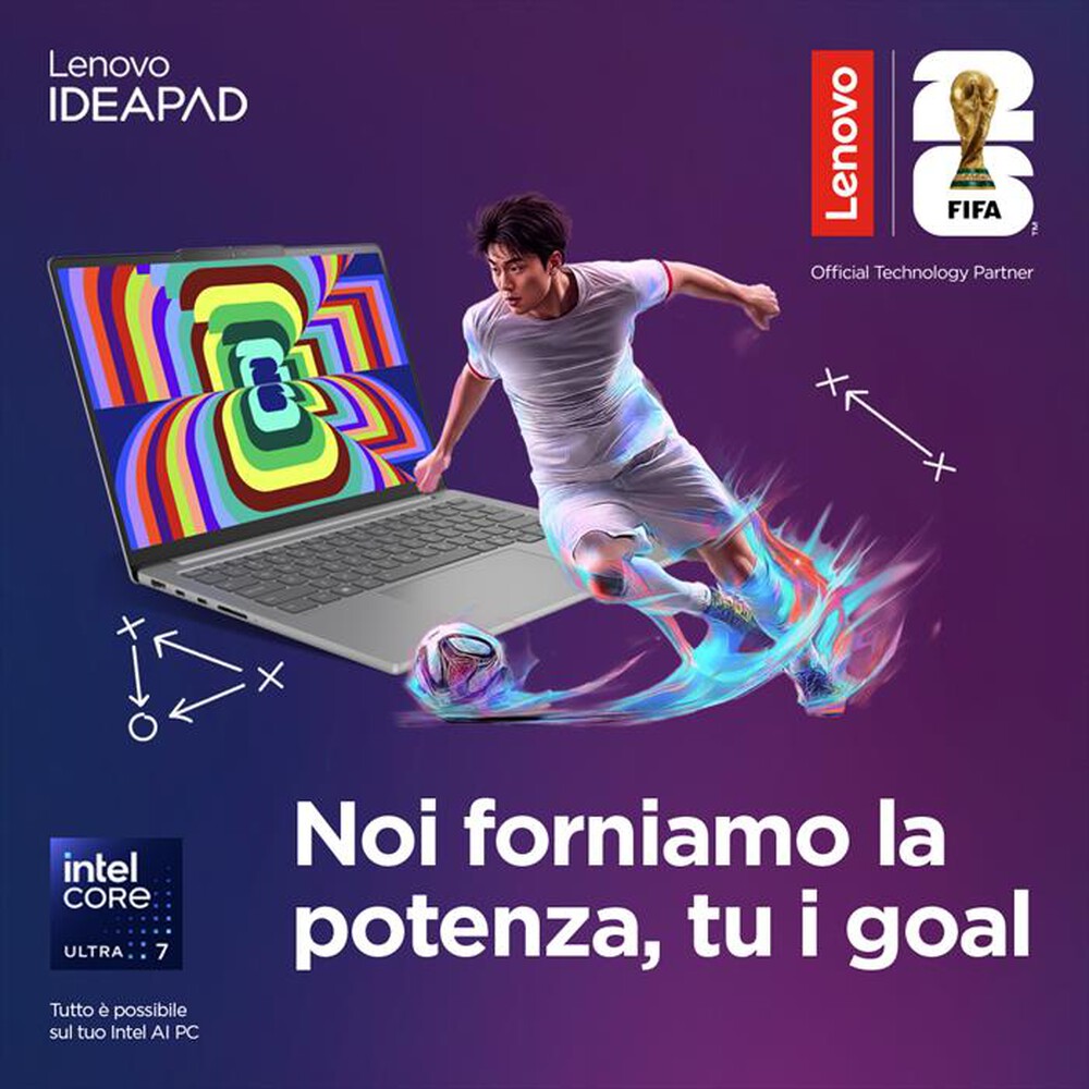 Immagine del prodotto LENOVO - Notebook Ideapad Slim 3 83K100V7IX  15,3"-Luna Grey