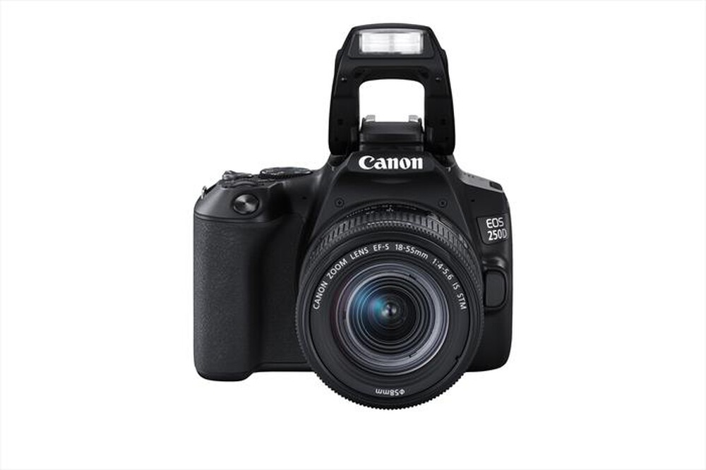 "CANON - FOTOCAMERA REFLEX EOS 250D + EF-S 18-55 IS STM-Black"