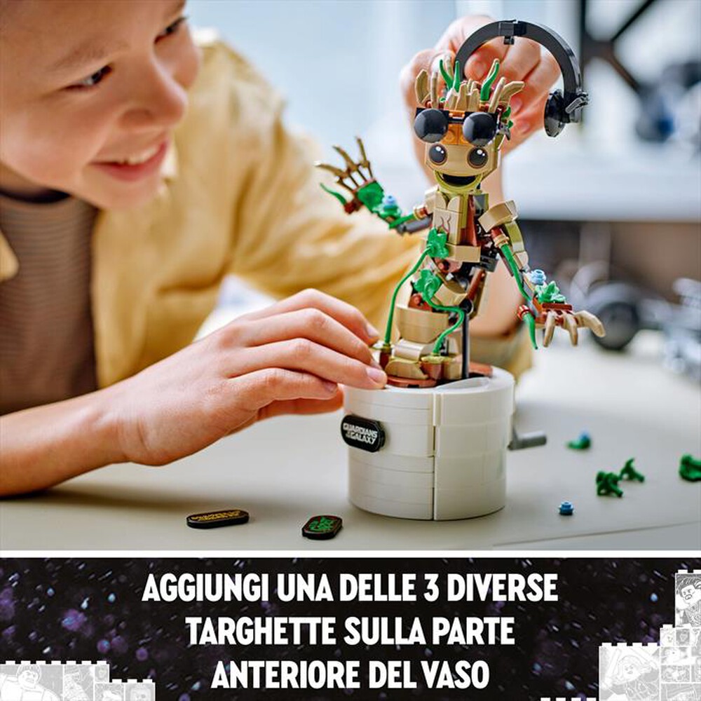 Immagine del prodotto LEGO - SUPER HEROES MARVEL Groot ballerino 76297