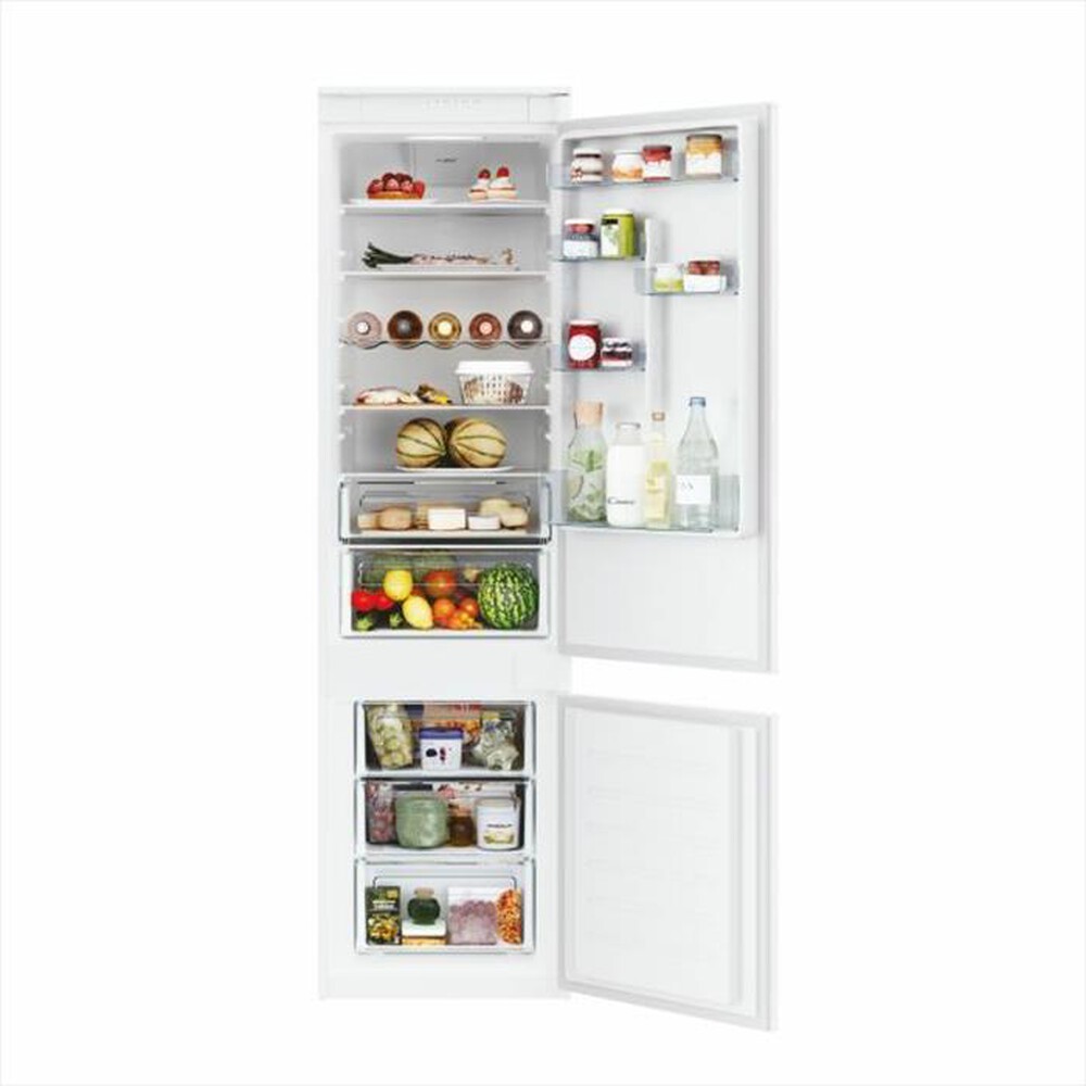 "CANDY - Frigorifero combinato CBL5519EVW Classe E 294 lt-Bianco"