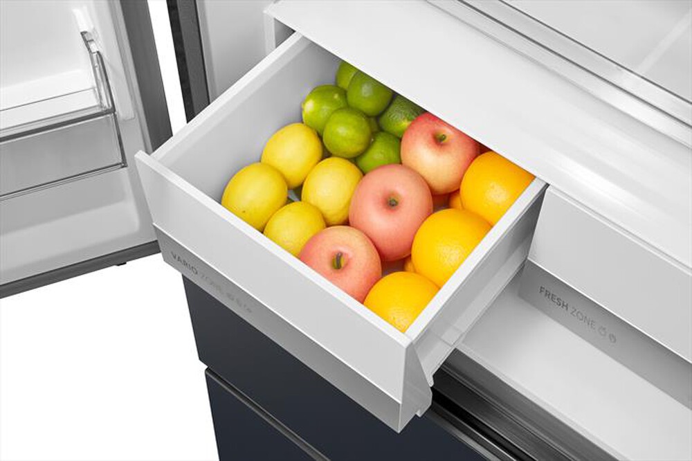 Immagine del prodotto MIDEA - Frigorifero 4 porte MDRF600BIE70 Classe E 435lt-Vetro, Grigio