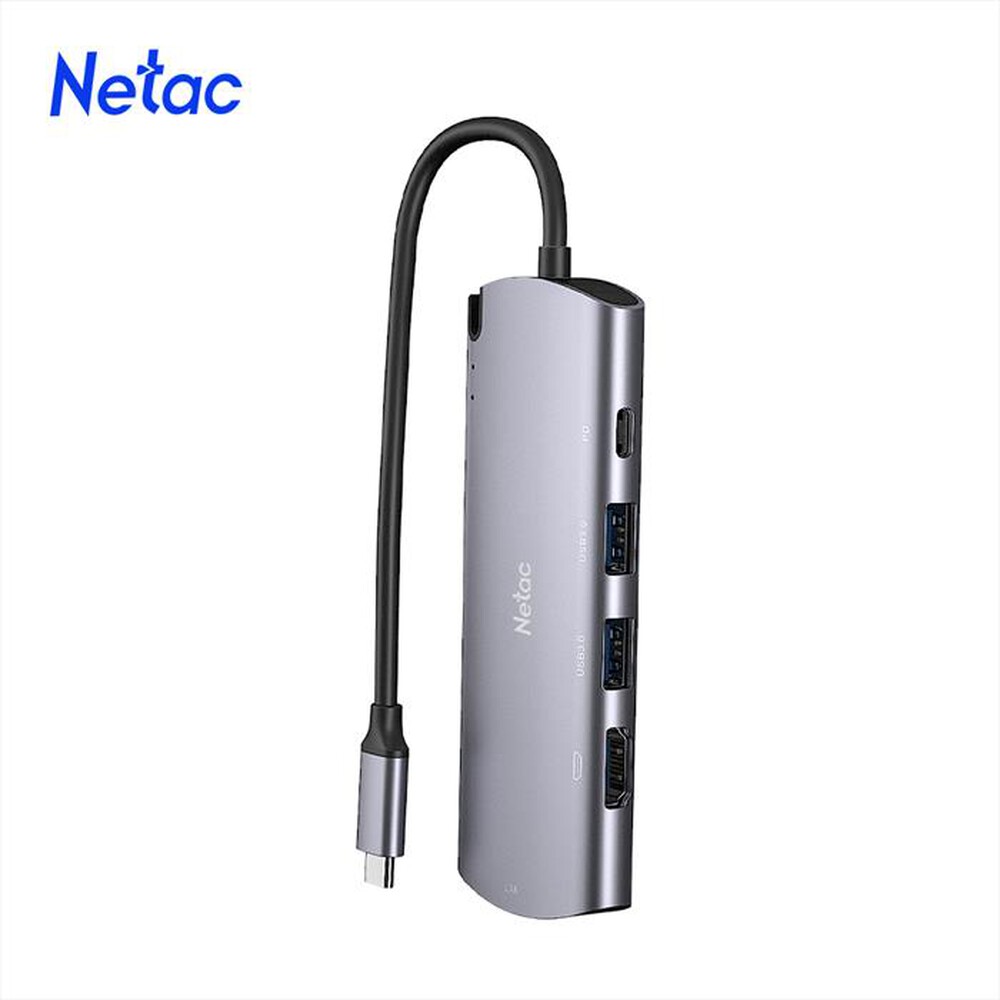 Immagine del prodotto NETAC - CABINET ENCLOSURE ALLUMINIO PER M.2 SATA (6 IN1)-ALUMINIO