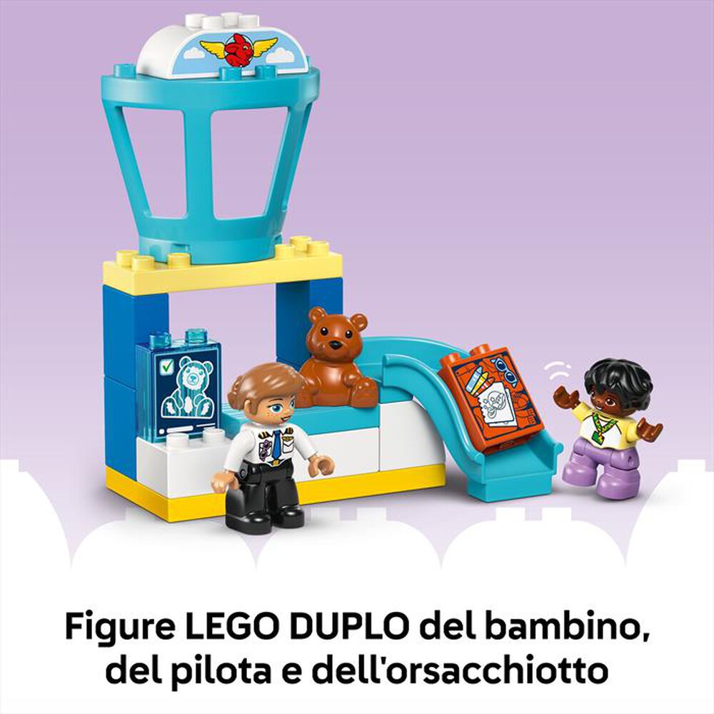 Immagine del prodotto LEGO - DUPLO Town La prima volta in aeroporto 10443