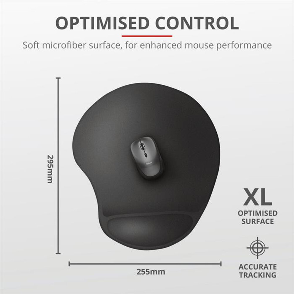 "TRUST - BIGFOOT XL MOUSEPAD-Black"