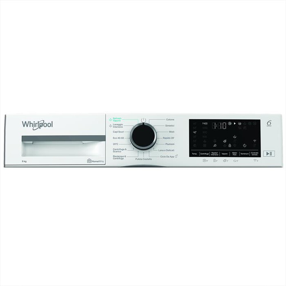 Immagine del prodotto WHIRLPOOL - Lavatrice WAM R949WB IT WiFi 9Kg Classe A-Bianco