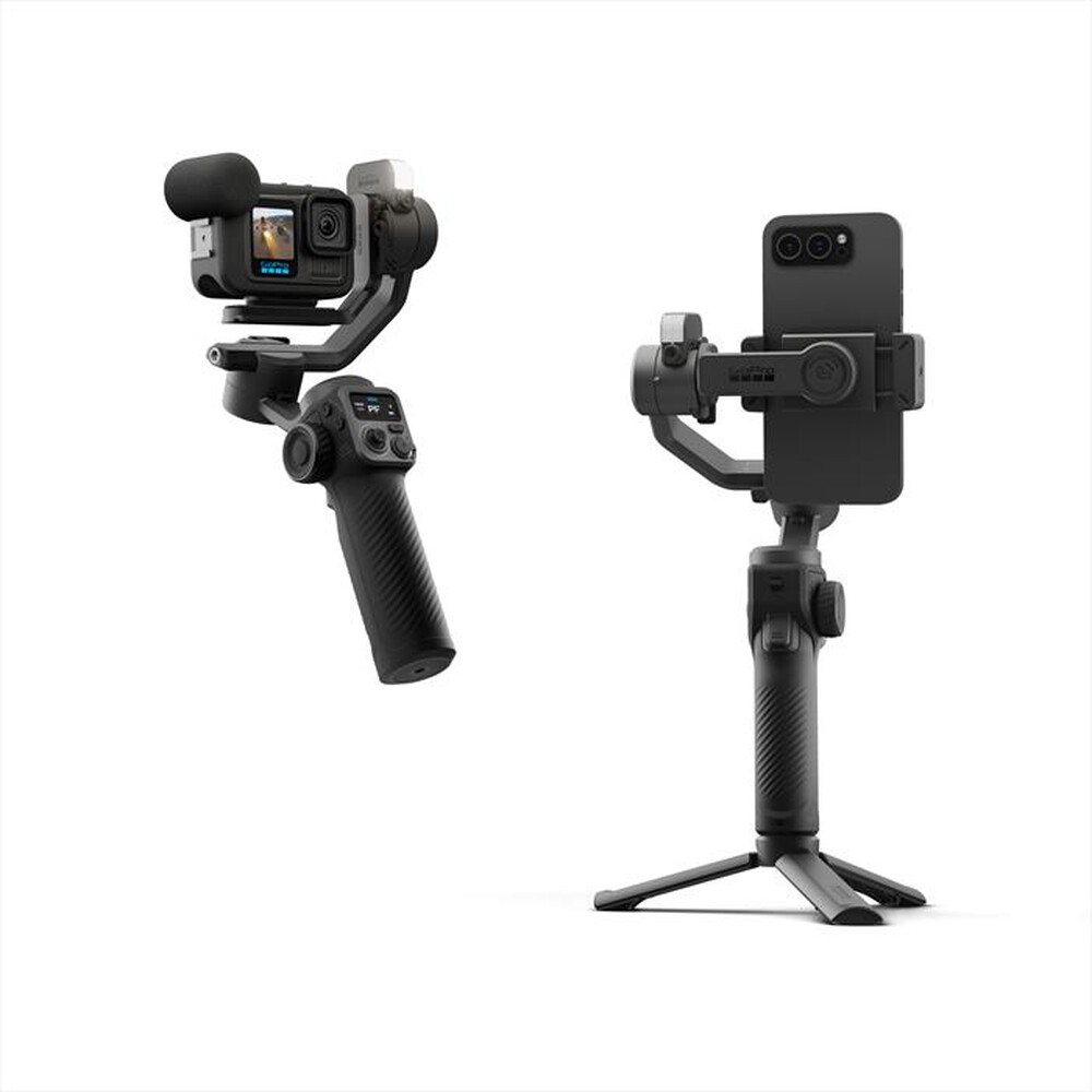 Immagine del prodotto GoPro - Gimbal a 3 assi per smartphone, GoPro FLUID PRO AI-Nero