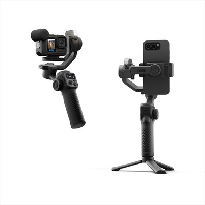 GoPro - Gimbal a 3 assi per smartphone, GoPro FLUID PRO AI-Nero