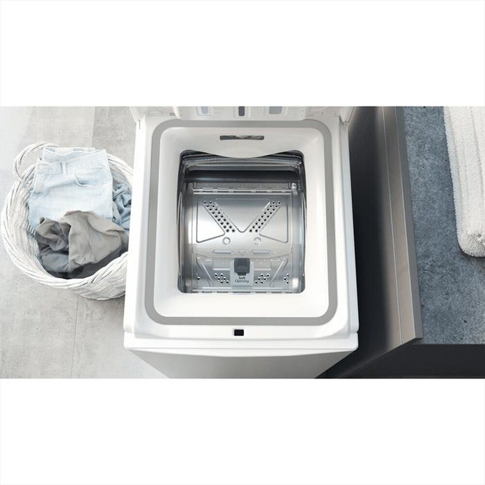 "HOTPOINT ARISTON - Lavatrice WMTG 723B IT 7 Kg Classe D-Bianco"