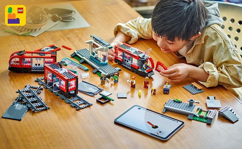 Immagine del prodotto LEGO - CITY TRAINS Tram e fermata del tram 60423