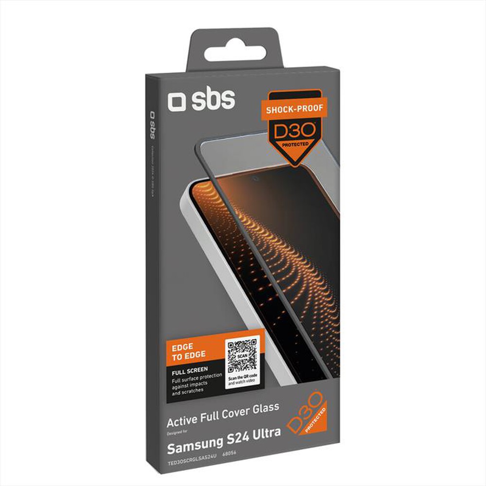 "SBS - Screenglass TED3OSCRGLSAS24U Samsung S24 Ultra-Trasparente"