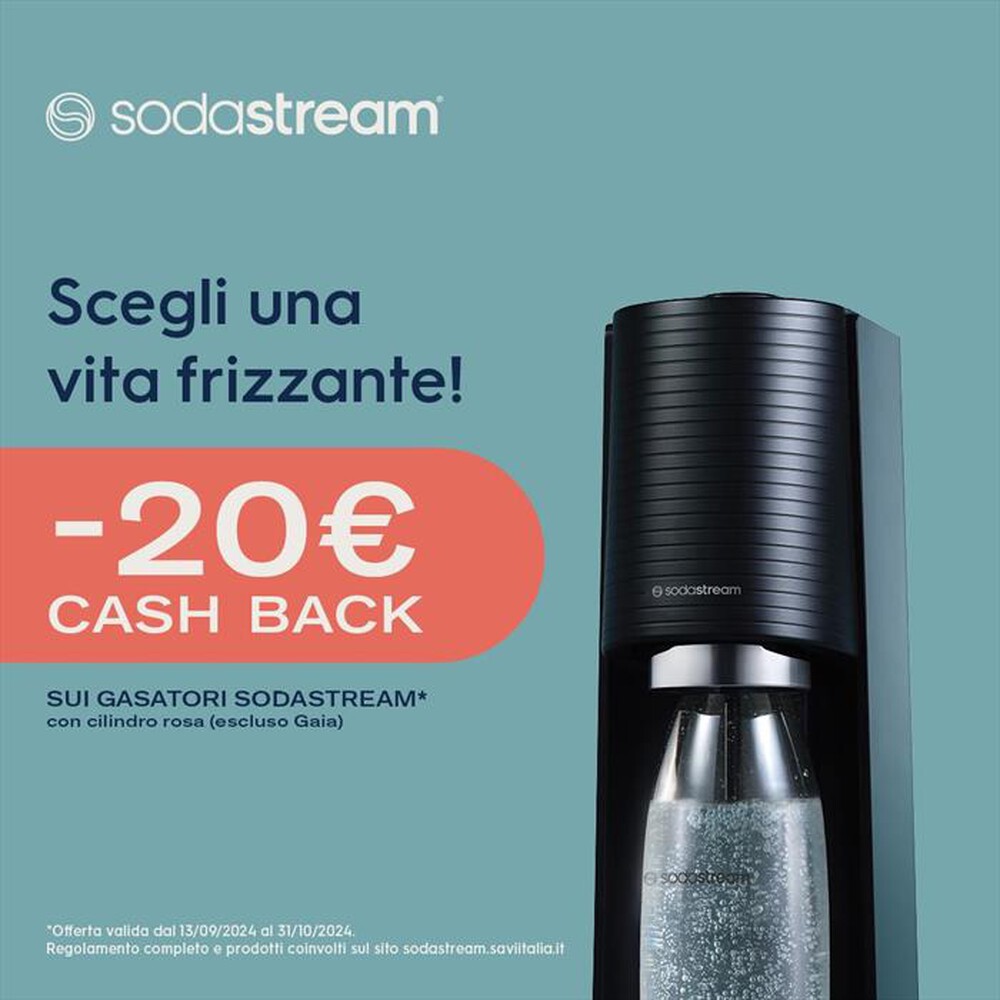 "SODASTREAM - Duo-Bianco/Acciaio"