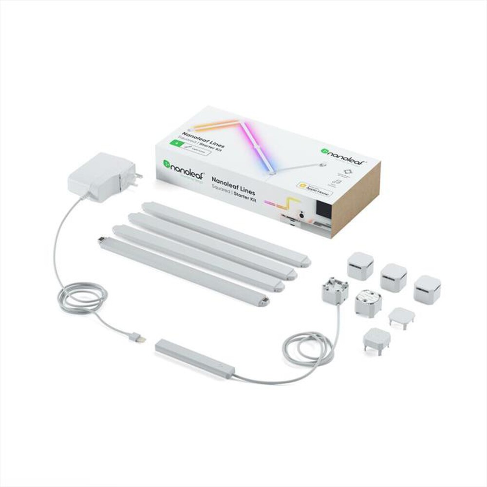 "NANOLEAF - Lampada LINES SQUARED STARTER KIT+ESPANSIONE - 7PK"