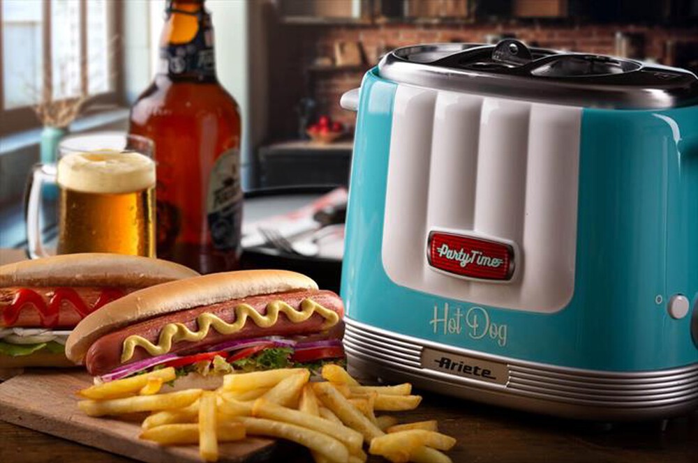 "ARIETE - Hot dog maker 206-azzurro"