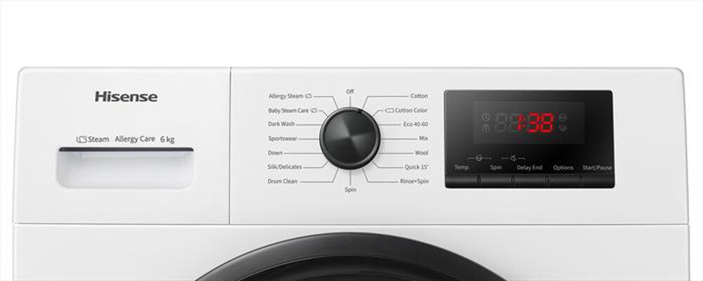Immagine del prodotto HISENSE - Lavatrice WFPV6012EM 6 Kg Classe E