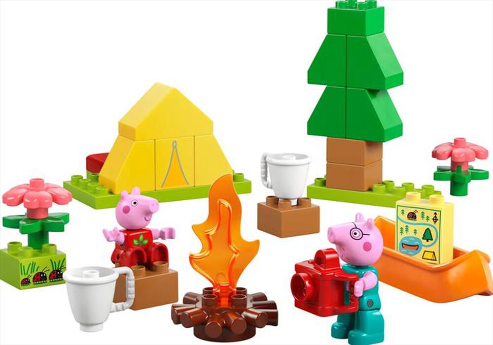 "LEGO - DUPLO Gita in campeggio - 10452-Multicolore"