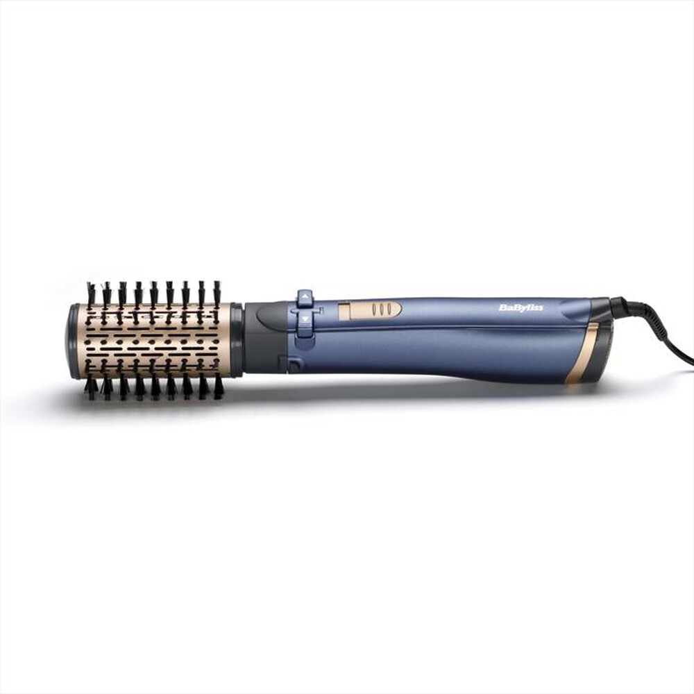 "BABYLISS - Spazzola arriccia capelli AS965E-BLU/ORO"