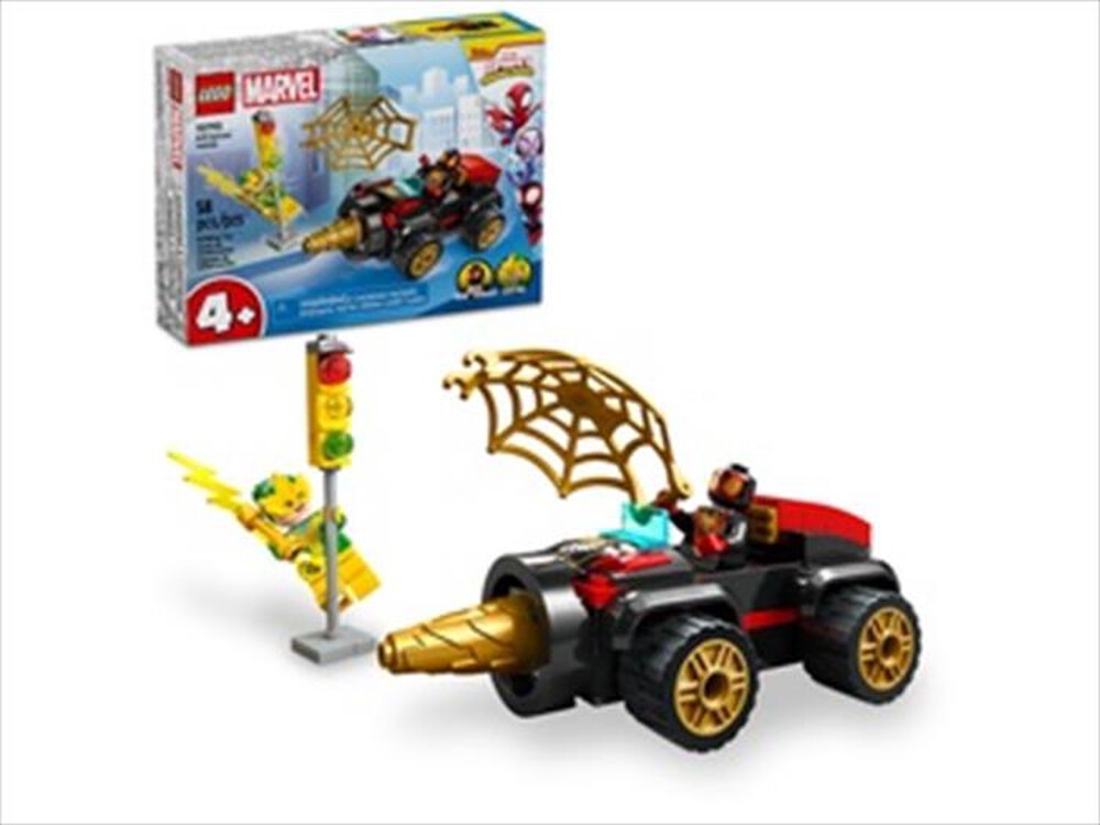 "LEGO - SPIDERMAN Veicolo trivella di Spider-man - 10792-Multicolore"