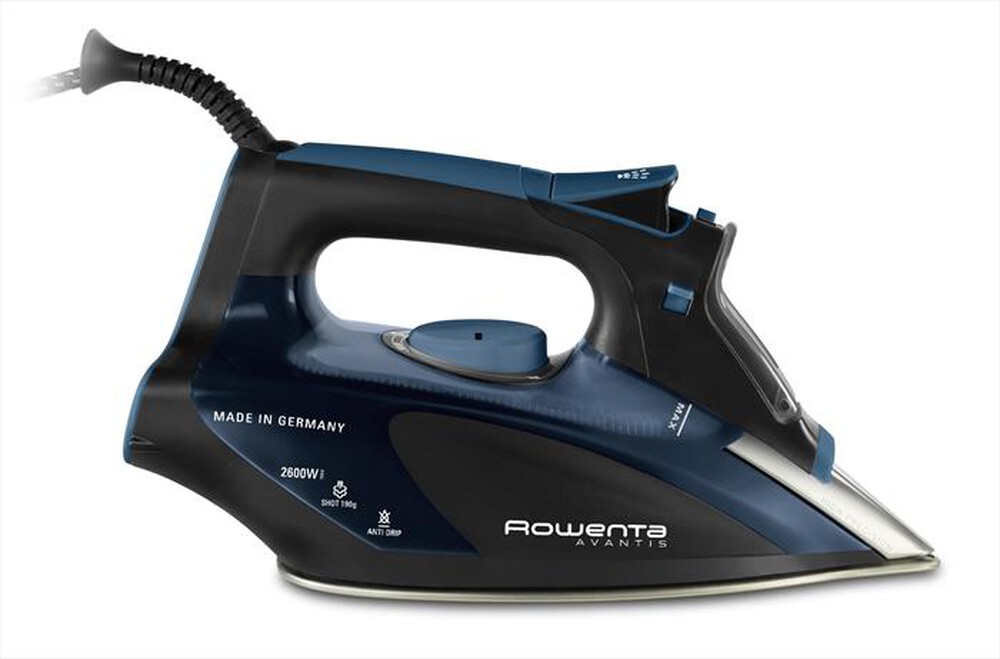 "ROWENTA - DW5127 Ferro a vapore-Nero e blu"