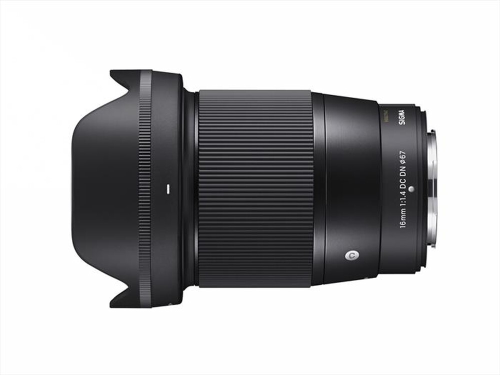 "SIGMA - OB.16MM-F/1.4 (C) DC DN, FUJI X-MOUNTT-NERO/SILVER"