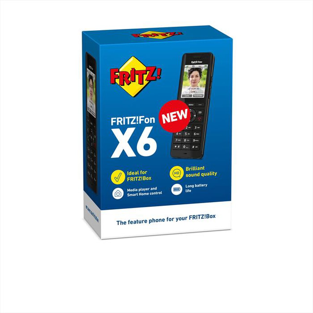 "FRITZ! - Base + handset FON X6-Nero"