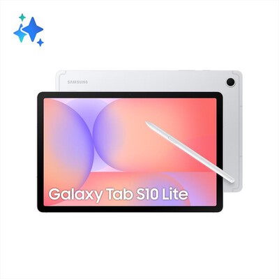 SAMSUNG - GALAXY TAB S10 LITE 8+256GB WIFI-Silver