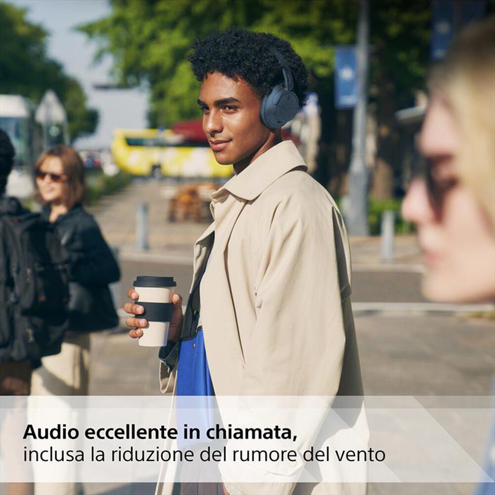 "SONY - Cuffie a padiglione chiuso WHCH720NL.CE7-Blu"