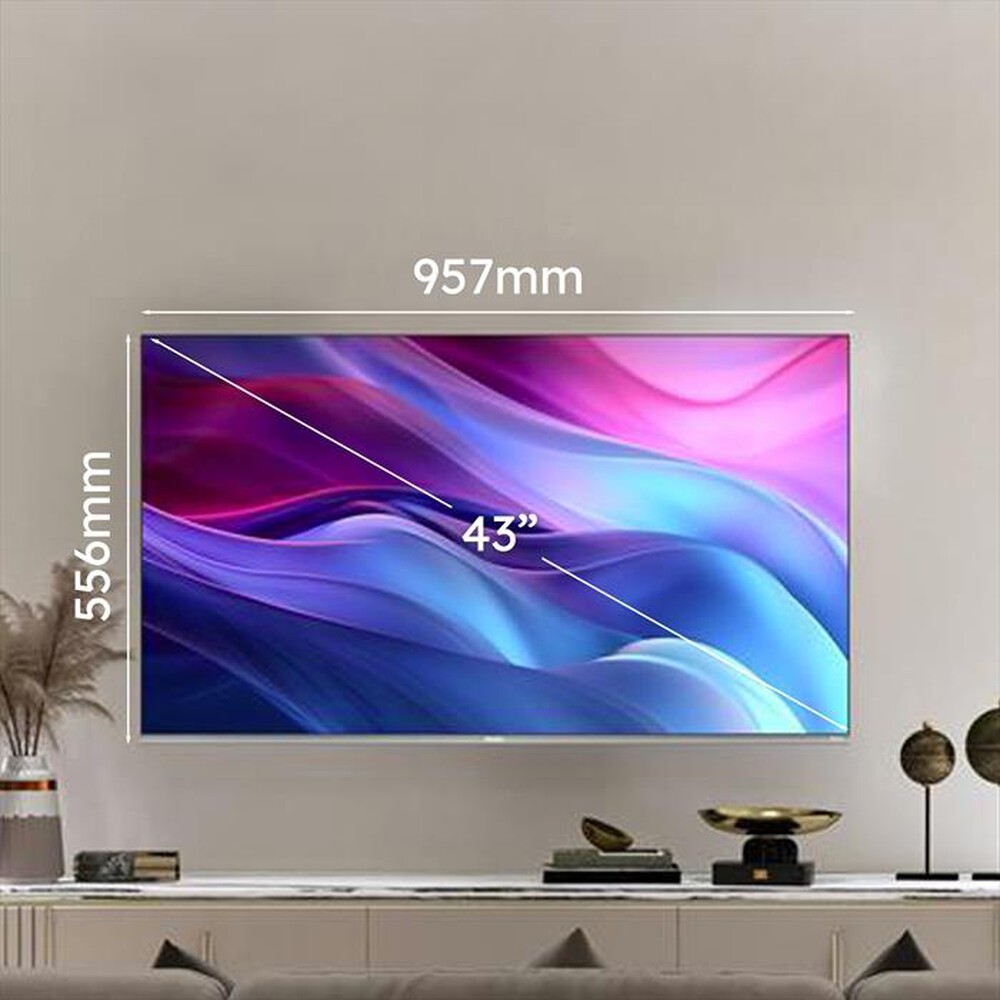 Immagine del prodotto HAIER - Smart TV QLED UHD 4K 43" H43Q80FUX-Nero