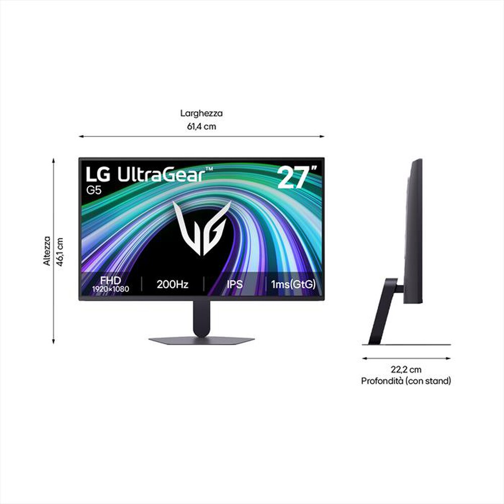 Immagine del prodotto LG - Monitor LCD FHD 27" 27G523B-B