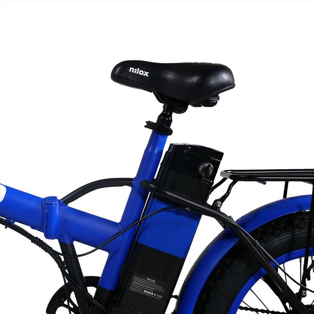 "NILOX - E BIKE X8 INTER-Nero-Blu"
