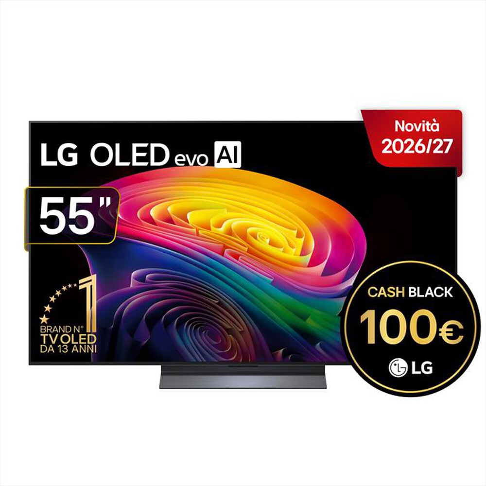 Immagine del prodotto LG - Smart TV OLED 4K Evo AI 55" C6 PRO OLED55C66LB-Charcoal Black