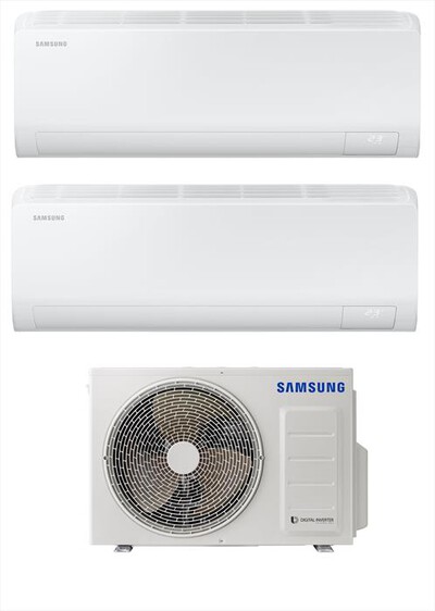 SAMSUNG - Kit DUAL LUZON S2 9000+12000 BTU-Bianco