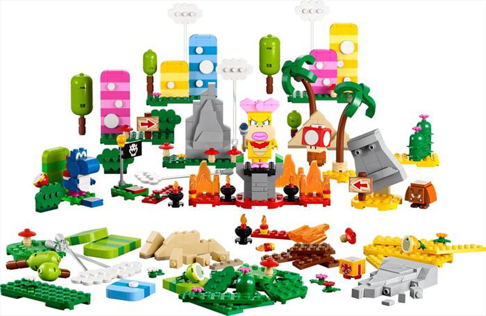 "LEGO - SUPER MARIO TOOLBOX CREATIVA - 71418-Multicolore"