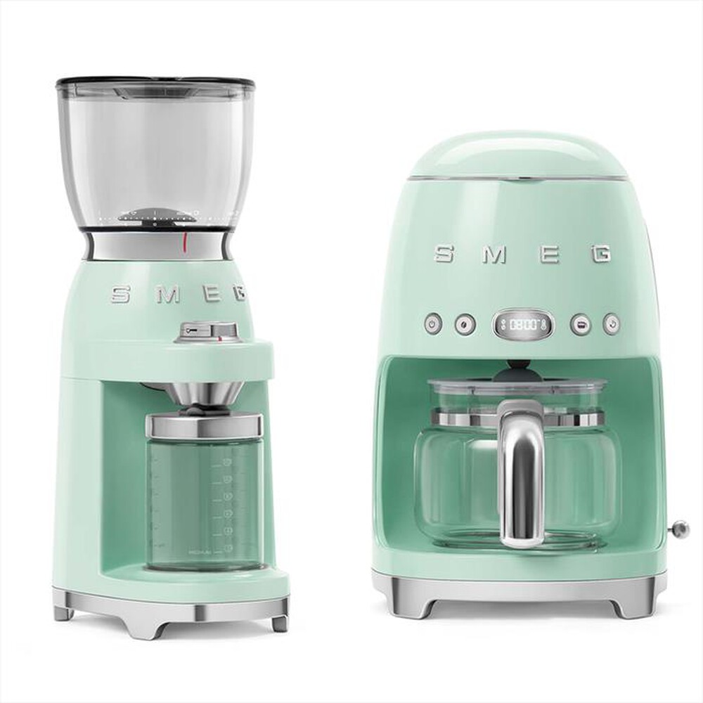 "SMEG - Macinacaffè 50's Style – CGF01PGEU-Verde pastello"