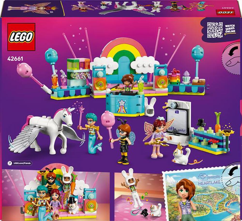"LEGO - PARTY IN COSTUME CON UNICORNO E FATINA-,"