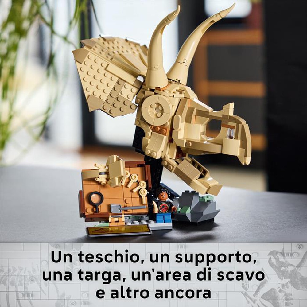 Immagine del prodotto LEGO - JURASSIC WORLD Teschio di Triceratopo 76969