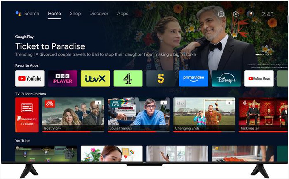 Immagine del prodotto TCL - Smart TV QLED FHD 43" 43S5L-Nero