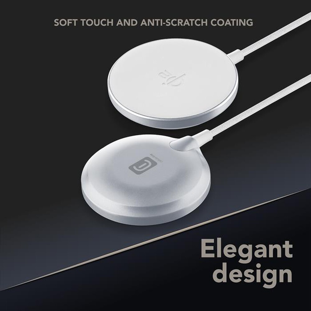 Immagine del prodotto CELLULARLINE - MAG QI2 WIRELESS CHARGING PAD-Bianco