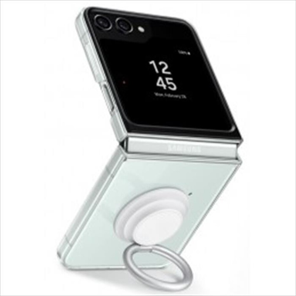 "SAMSUNG - Custodia per Galaxy Z Flip5-Trasparente"