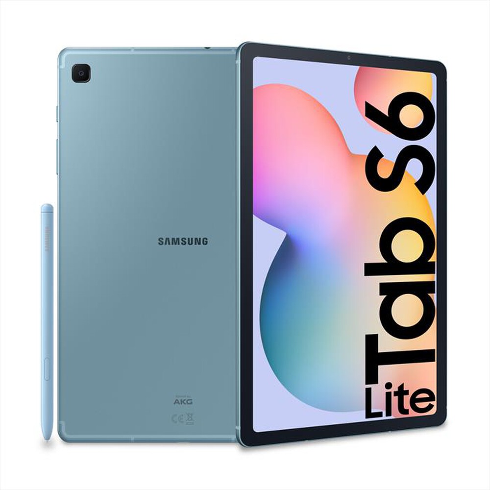 "SAMSUNG - GALAXY TAB S6 LITE LTE-Blue"