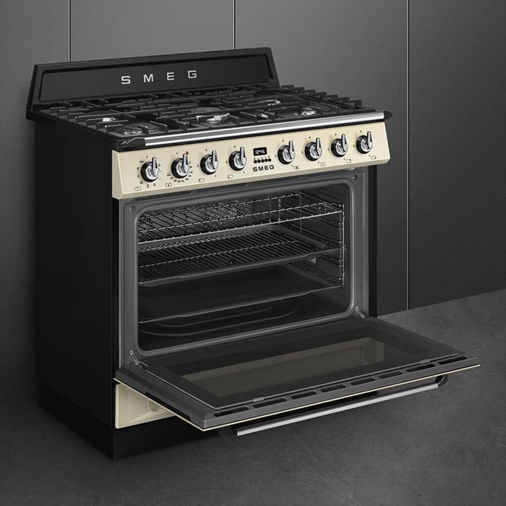 Immagine del prodotto SMEG - Cucina a gas TR90GMP Classe A-Panna