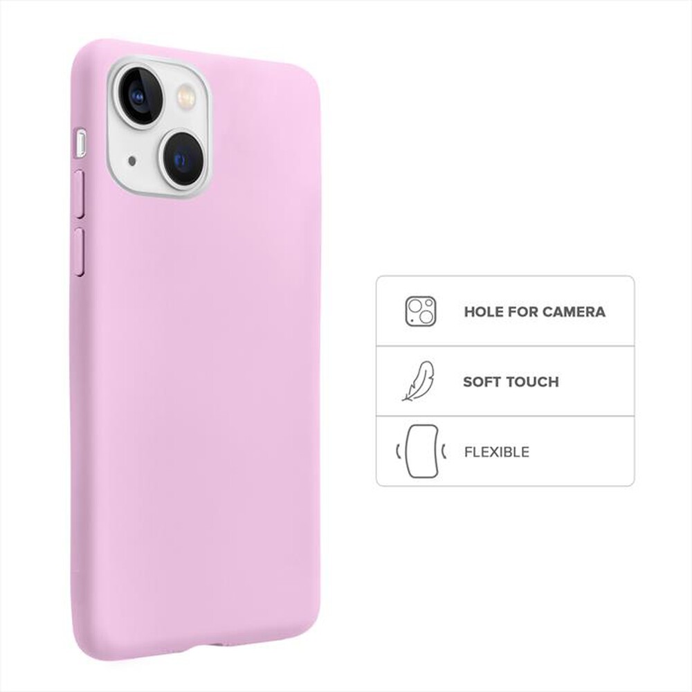 "SBS - Cover Rainbow TERBWIP1361LIGHTP per iPhone 13-Light Pink"