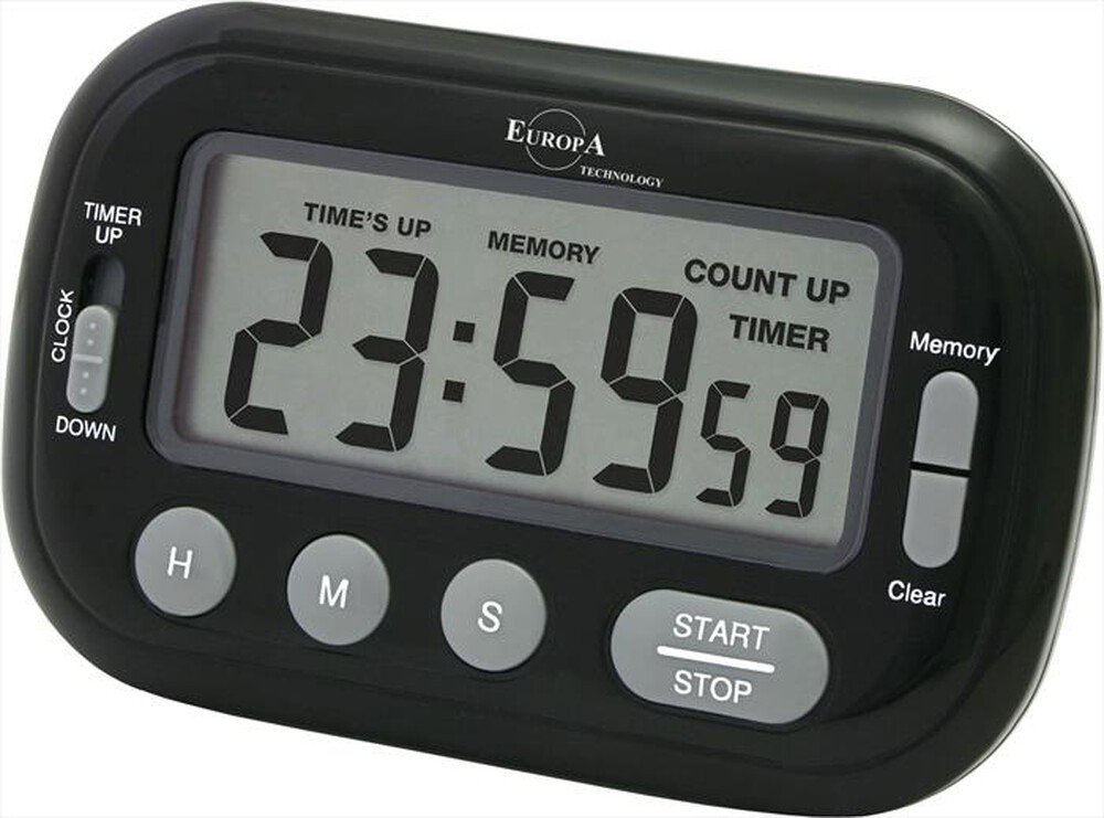 Immagine del prodotto EUROPA TECHNOLOGY - Timer contaminuti DV-509 TM-NERO