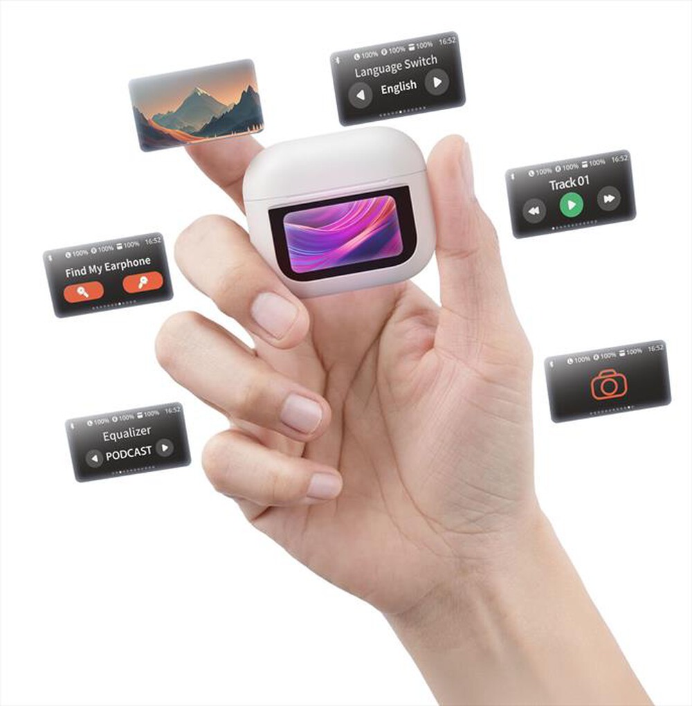 Immagine del prodotto MUSIC SOUND - Auricolare bluetooth GROOVE-Bianco