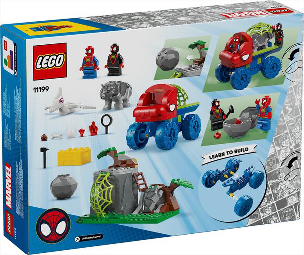 Immagine del prodotto LEGO - SPIDEY Team SPIDEY: salvataggio su dinoruspa 11199