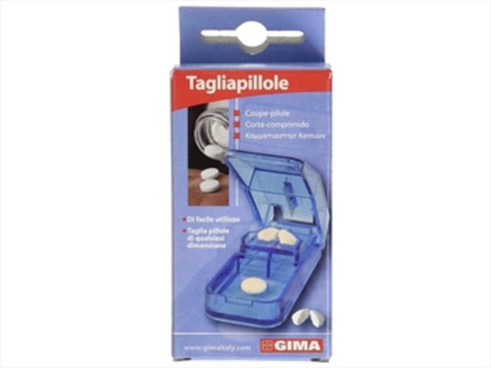 Immagine del prodotto GIMA - TAGLIAPILLOLE IN SCATOLA-Blu