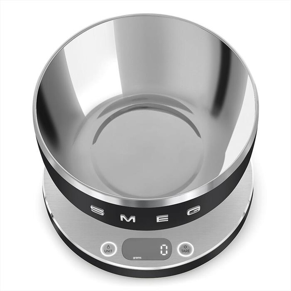 "SMEG - Bilancia da cucina Linea Collezione KSC01BLMWW-Nero opaco"