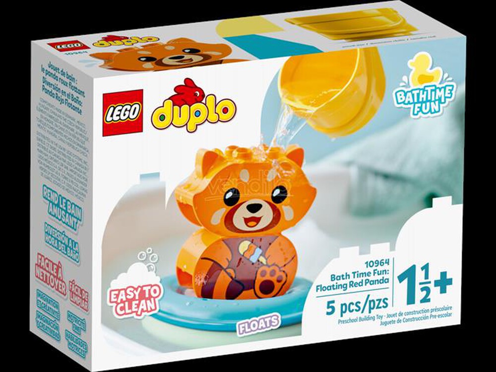 Immagine del prodotto LEGO - DUPLO ORA DEL BAGNETTO: PANDA ROSSO - 10964